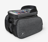 Sahoo 122007 Touch Screen Bike 6.5in Cell Mobile Phone Bag Front Frame Top Tube Cycling Pouch